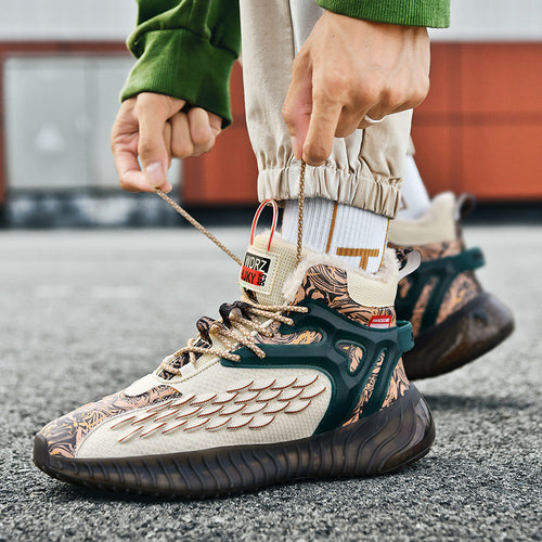Damen sportliche Sneakers mit individuellem Design EB