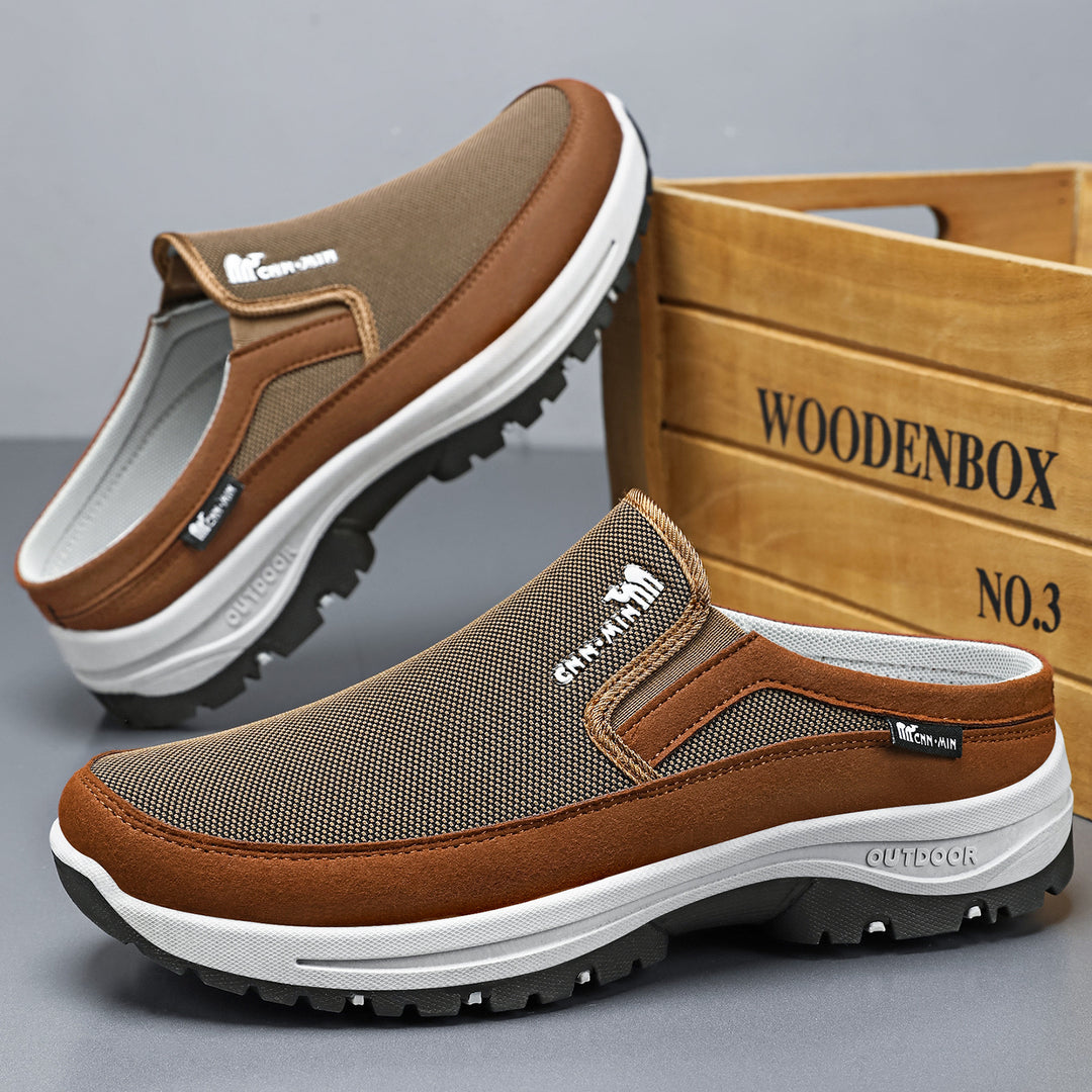 Damen Komfortable Clogs mit rutschfester Sohle und atmungsaktivem Obermaterial EB