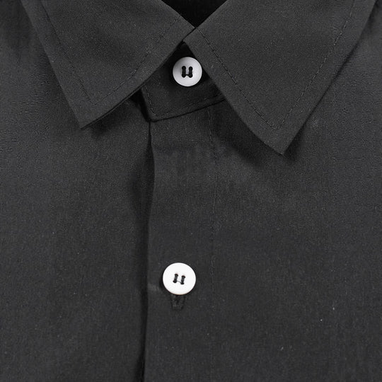 Herren Kreatives Langarmhemd mit asymmetrischem Design EB