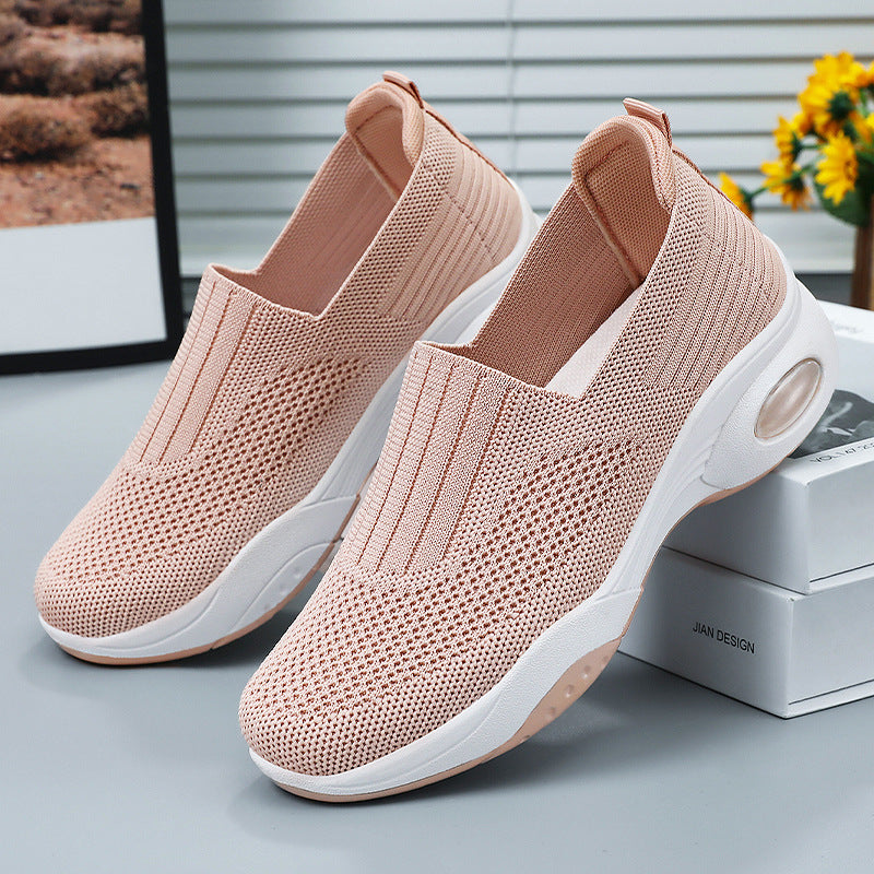Damen Slip-On Laufschuhe mit dämpfender Sohle EB