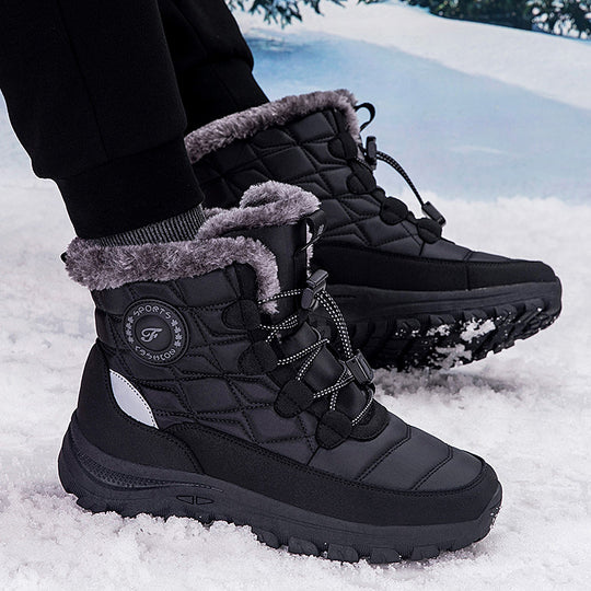Damen Winterstiefel mit isolierendem Warmfutter und rutschfester Sohle EB 1770349611