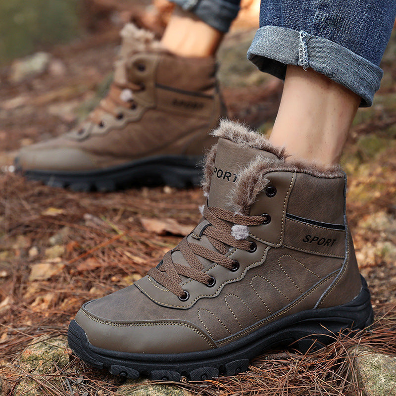 Damen Thermo-Winterstiefel mit isolierendem Innenfutter und rutschfester Sohle EB