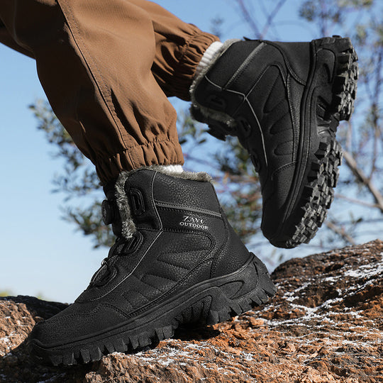Damen Winterwanderstiefel mit rutschfester Sohle und wärmendem Futter EB