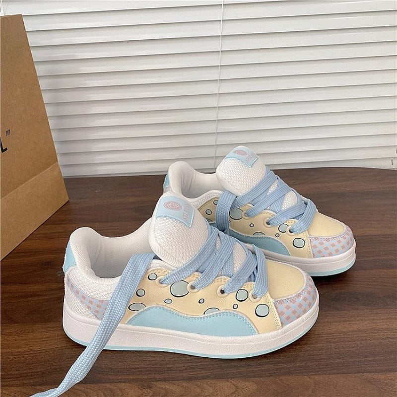 Damen Sneakers mit verspieltem Design und bequemer Sohle EB