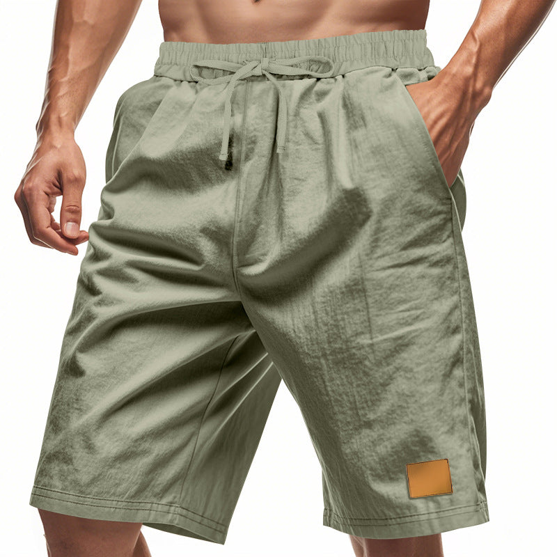 Herren bequeme Sport-Shorts mit elastischem Bund und praktischen Seitentaschen EB