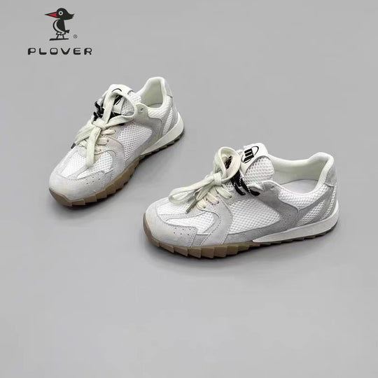 Damen Sportliche Sneakers mit atmungsaktiver Mesh-Oberfläche und rutschfester Laufsohle EB