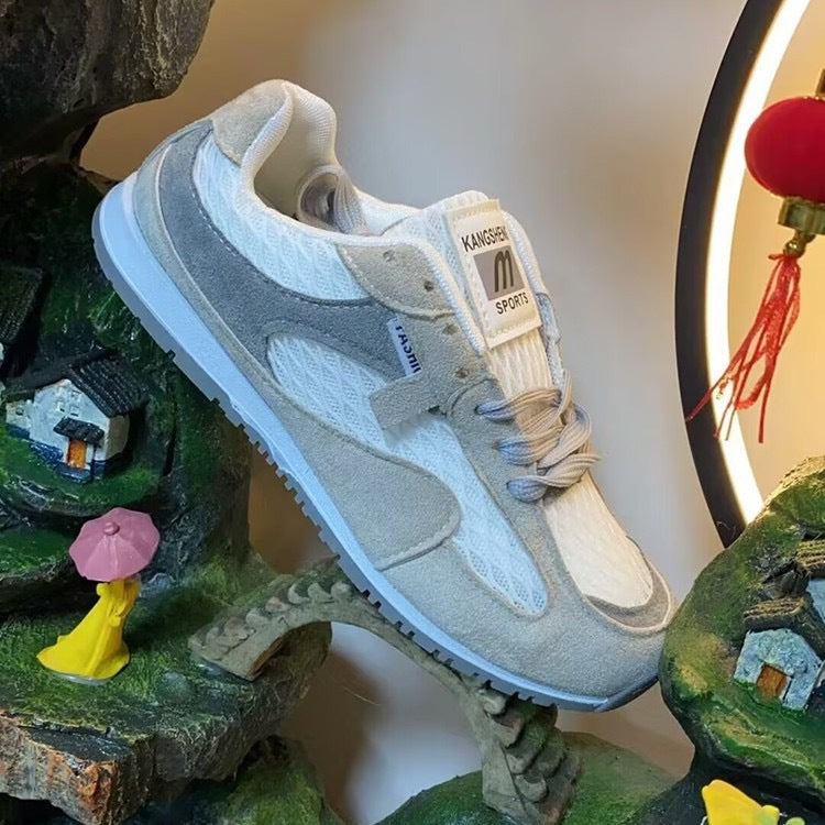 Damen Atmungsaktive Sneaker mit flexiblem Obermaterial und rutschfester Sohle EB