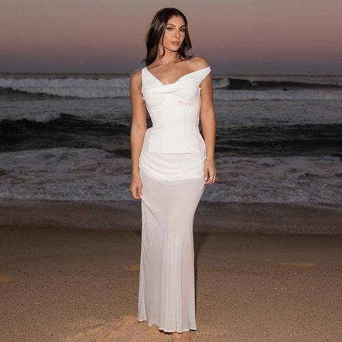 Damen Elegantes und figurbetontes Abendkleid EB