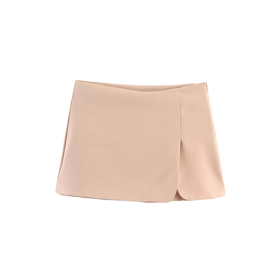 Damen Minirock mit exklusivem Schnitt und eleganter Drapierung EB
