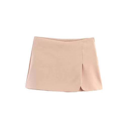 Damen Minirock mit exklusivem Schnitt und eleganter Drapierung EB