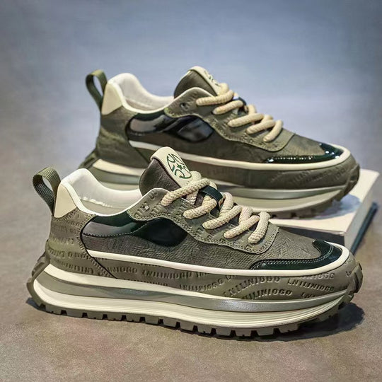 Damen Sportliche Sneaker mit einzigartiger Textur und stoßdämpfender Sohle EB