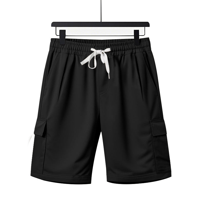 Herren Cargo-Shorts mit elastischem Bund und praktischen Seitentaschen EB
