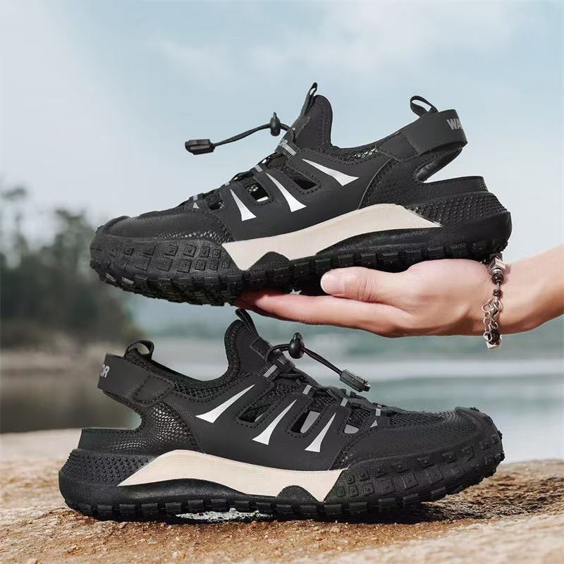 Damen Atmungsaktive Outdoor-Sandalen mit Schnellschnürsystem EB