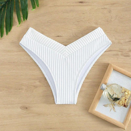 Damen Sexy V-Ausschnitt Bikini-Slip EB