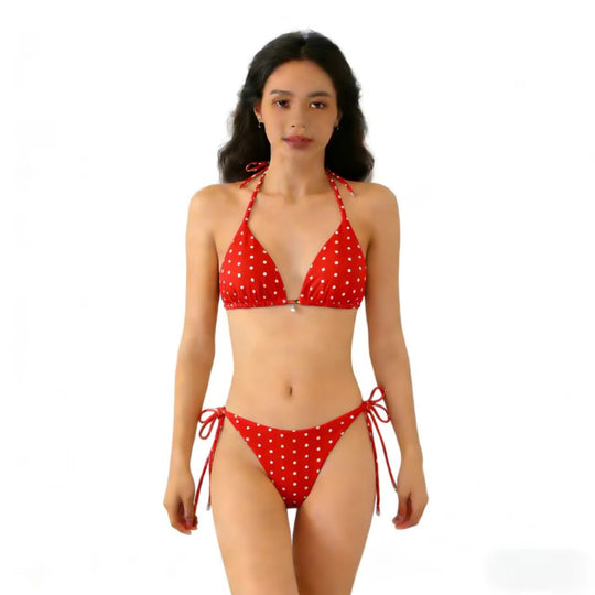 Damen Bikini mit verstellbarem Träger EB