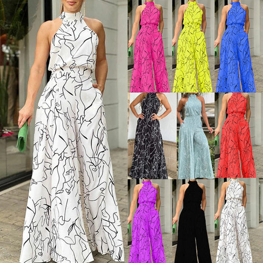 DamenEleganter Jumpsuit mit raffinierten Details EB