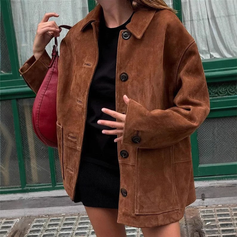 Damen Wildlederjacke EB