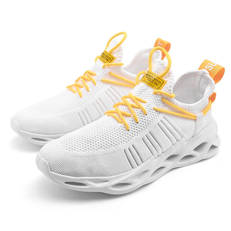 Damen Lauf-Sneaker mit atmungsaktivem Obermaterial und stoßdämpfender Sohle EB