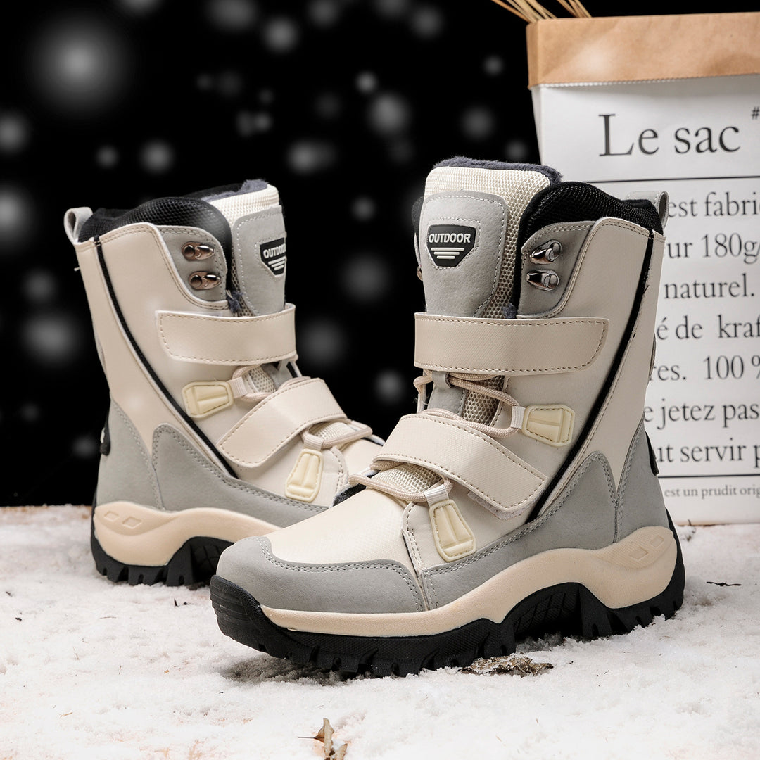Damen Hochwertige und isolierte Winterboots mit verstellbarem Verschlusssystem EB