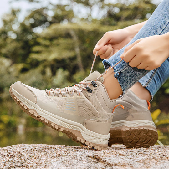 Damen Multifunktionale Wanderschuhe mit rutschfester Sohle und isolierendem Innenfutter EB
