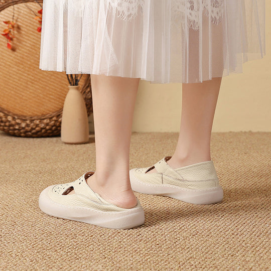 Damen Atmungsaktive Clogs mit modischem Lochdesign EB