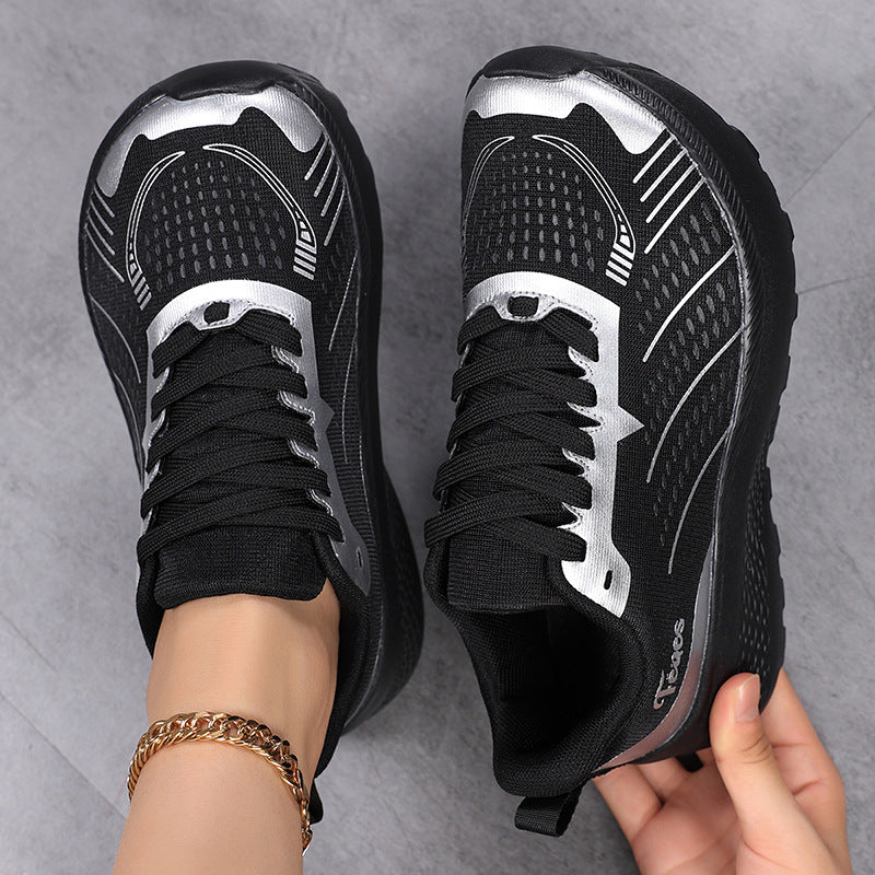 Damen Freizeitsneaker mit atmungsaktivem Mesh-Obermaterial und dämpfender Sohle EB