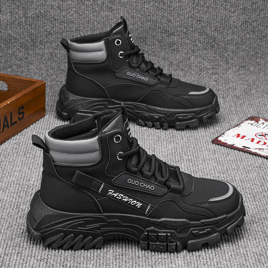 Damen Sportliche Winterstiefel mit robustem Profil und wärmendem Innenfutter EB