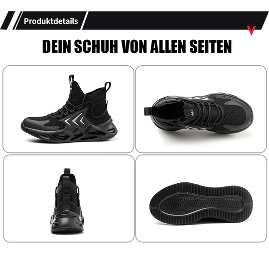 atmungsaktive fliegende gewebte Anti-Smashing-Sicherheitsschuhe EB