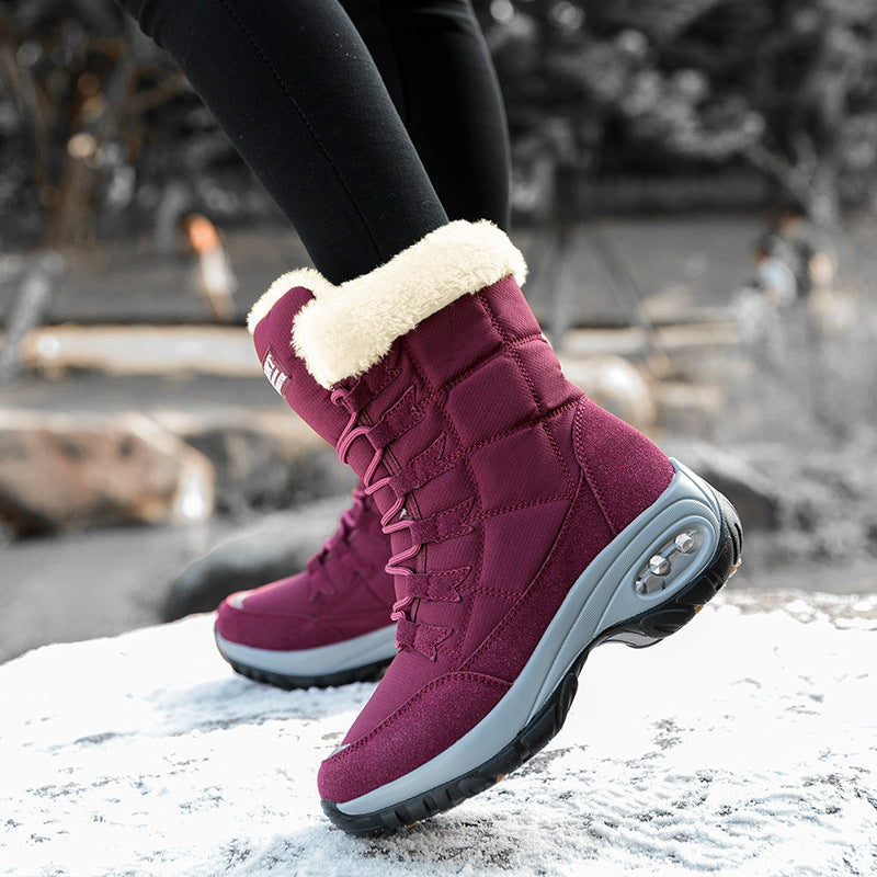 Damen Winter-Trekkinstiefel mit isolierender und rutschfester Sohlenkonstruktion EB