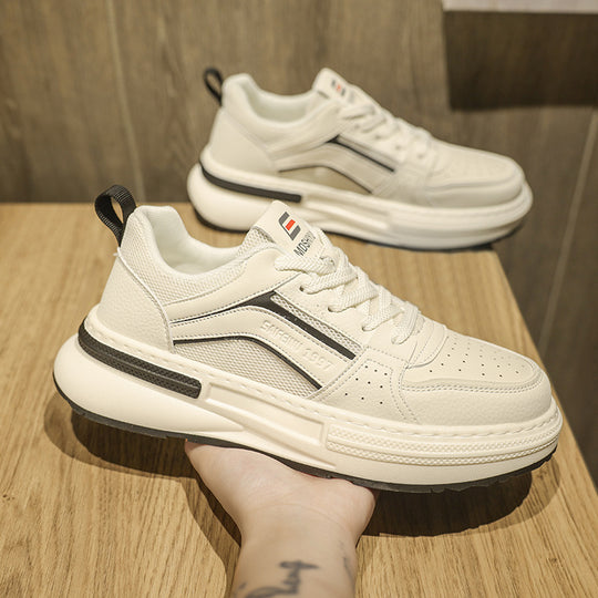 Damen Sportliche Lifestyle Sneakers mit stoßdämpfendem Sohlenprofil und atmungsaktivem Obermaterial EB