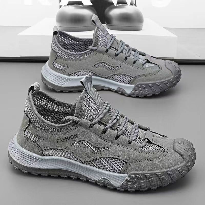 Damen leichte und atmungsaktive Freizeitschuhe im Trekking-Stil EB