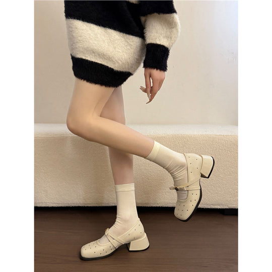 Damen Mary Jane Schuhe EB