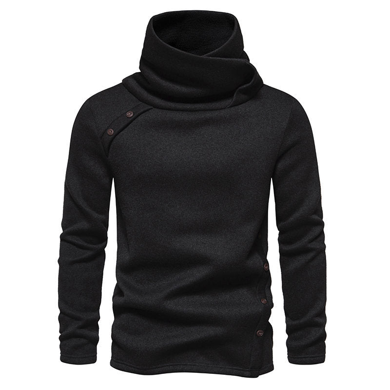 Herren modischer Rollkragenpullover mit einzigartigem Design EB