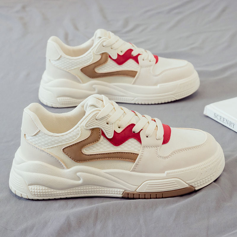 Damen Modische Sneakers mit atmungsaktiver Mesh-Oberfläche und rutschfester Laufsohle EB