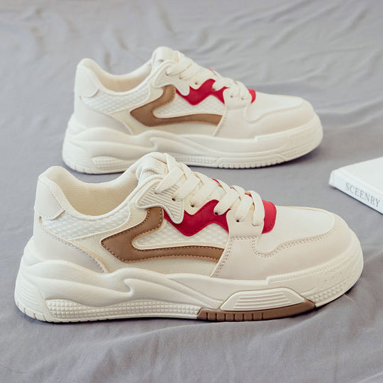 Damen Modische Sneakers mit atmungsaktiver Mesh-Oberfläche und rutschfester Laufsohle EB