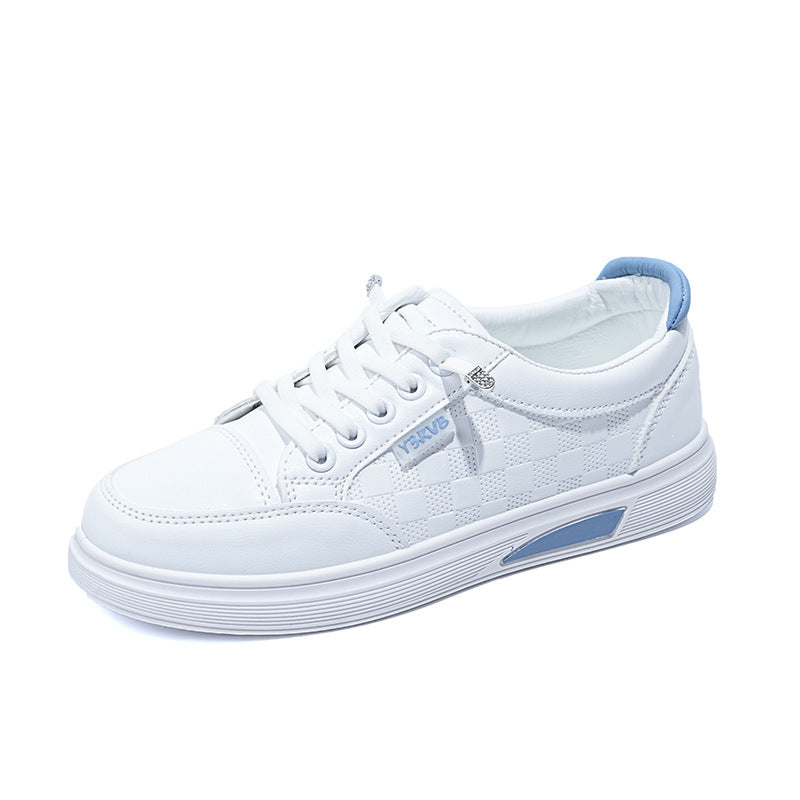 Damen Sneakers mit modernem Karo-Design und bequemem Dämpfungselement EB