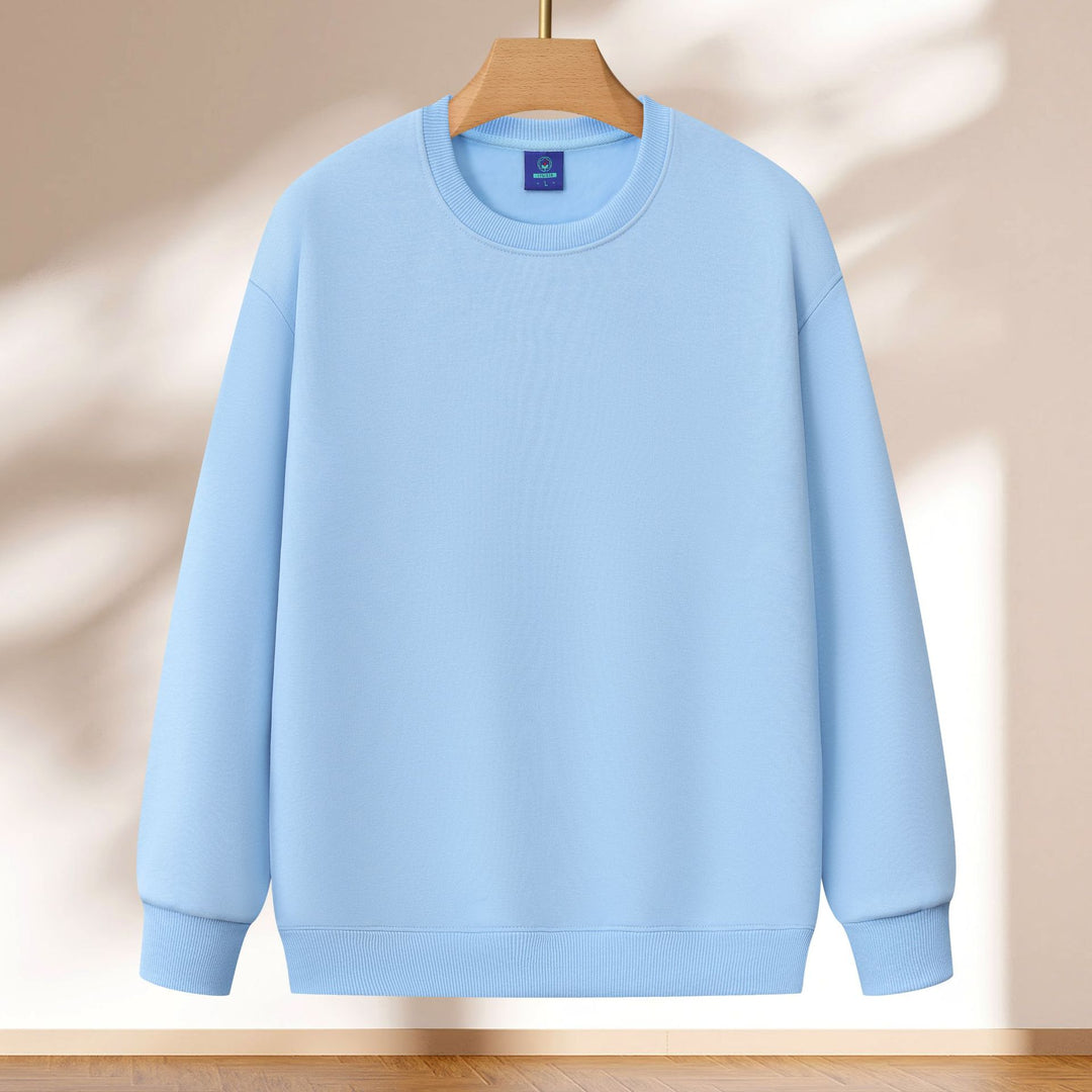 Damen lässiges Sweatshirt mit breiten Schultern und weichem Innenfutter EB