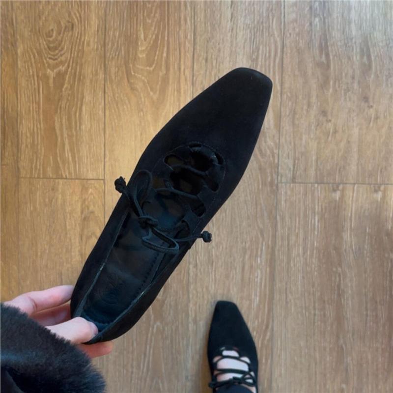 Damen modische Schnürschuhe mit offenem Design EB