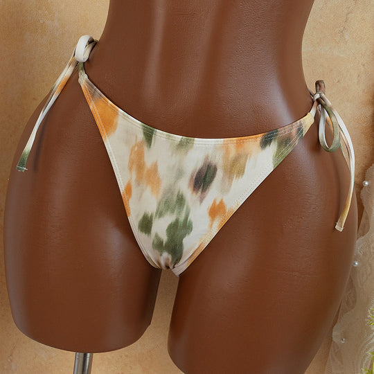 Damen Wickeltop mit asymmetrischem Schnitt EB