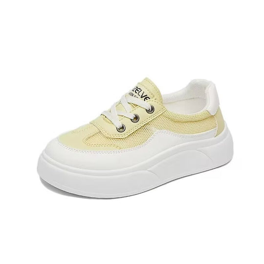 Damen Modische Chunky Sneaker mit atmungsaktivem Obermaterial und komfortabler Sohle EB
