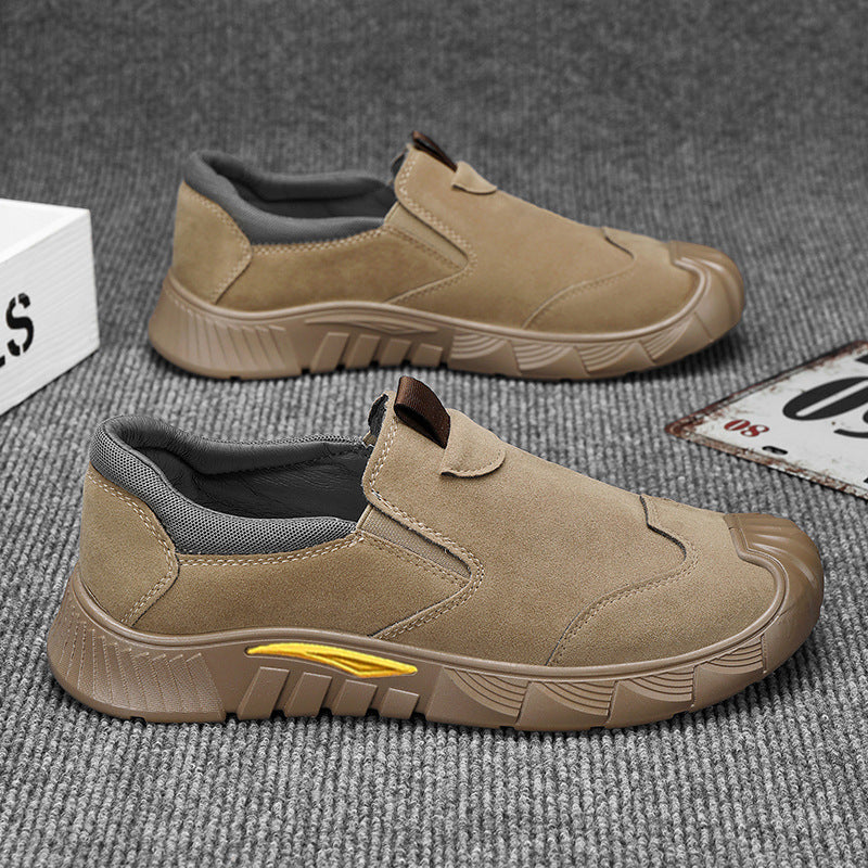 Damen Bequeme Slip-On Sneaker mit atmungsaktiver Innensohle EB