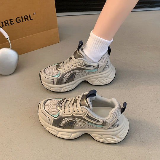 Damen Sportliche Hochleistungs Sneakers mit reflektierenden Elementen EB