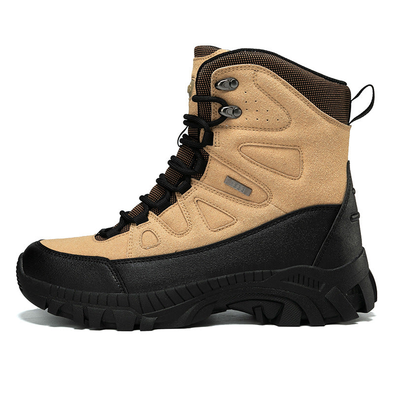 Herren Hochleistungs Wanderstiefel mit verstärktem Knöchelschutz und rutschfester Sohle EB