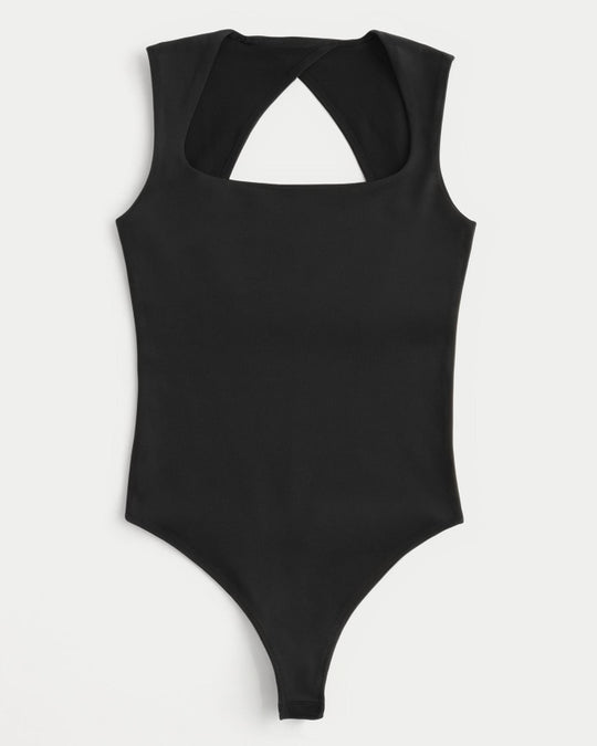 Damen Sportlicher Body mit Kreuzrücken EB