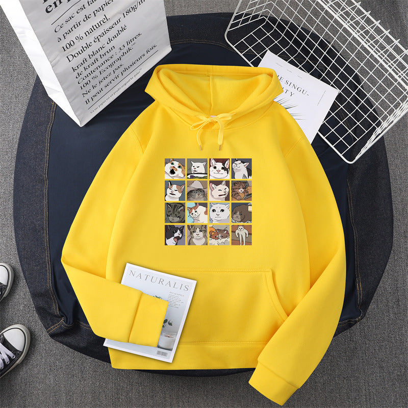 Damen Sweatshirt mit Tier-Motiv EB