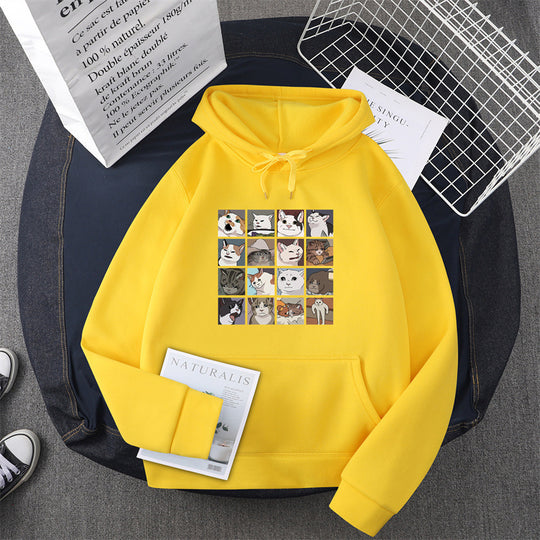 Damen Sweatshirt mit Tier-Motiv EB