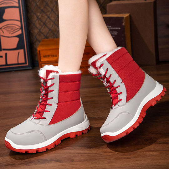 Damen Winterstiefel mit kuscheligem Innenfutter und rutschfester Sohle EB