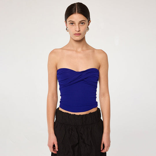 Damen Bandeau-Crop-Top EB