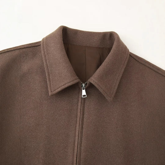 Damen Übergangsjacke mit Stehkragen und modernem Reißverschluss EB