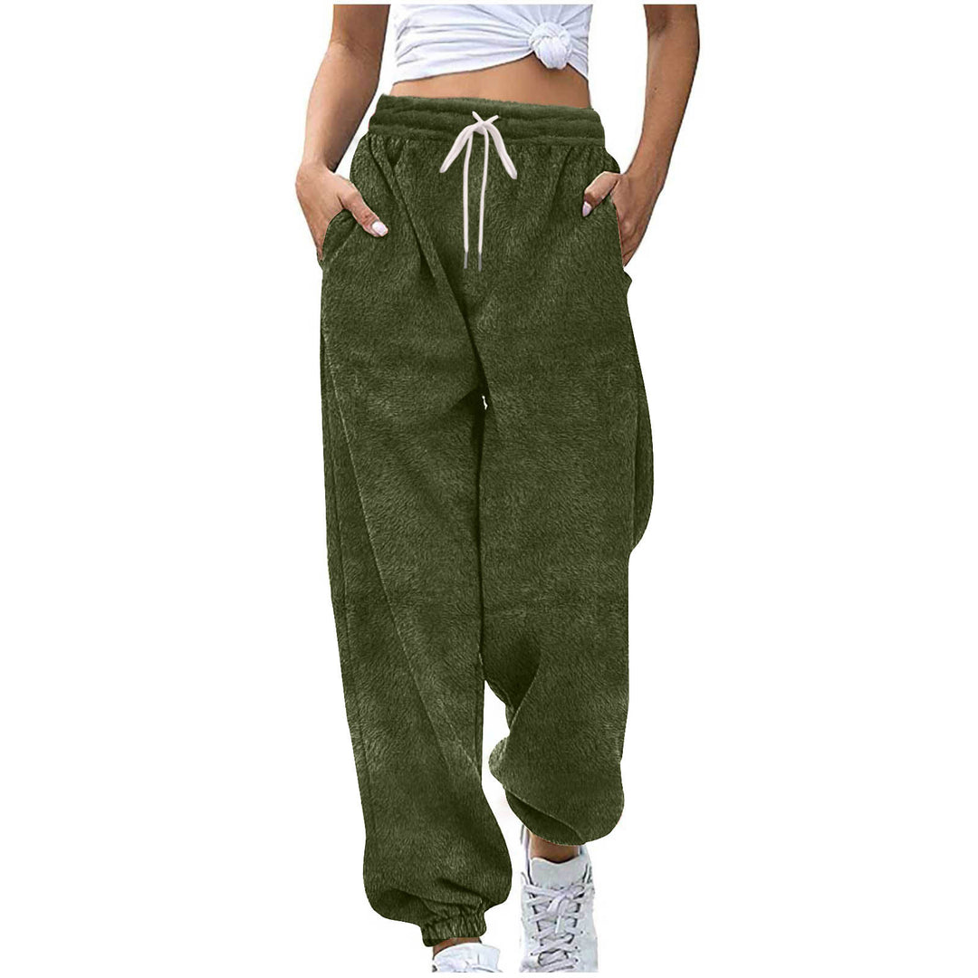 Damen bequeme Loungewear-Hosen EB